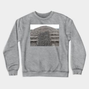 Teotihuacán, Pyramid of time Crewneck Sweatshirt